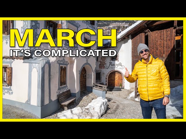 MARCH in Switzerland? Spring or Winter? What you NEED to KNOW!