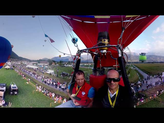 Dynabulle or Cinebulle , Air Balloon with a Fan