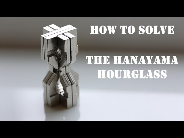 How to solve the Hanayama Cast Hourglass - the most difficult puzzle