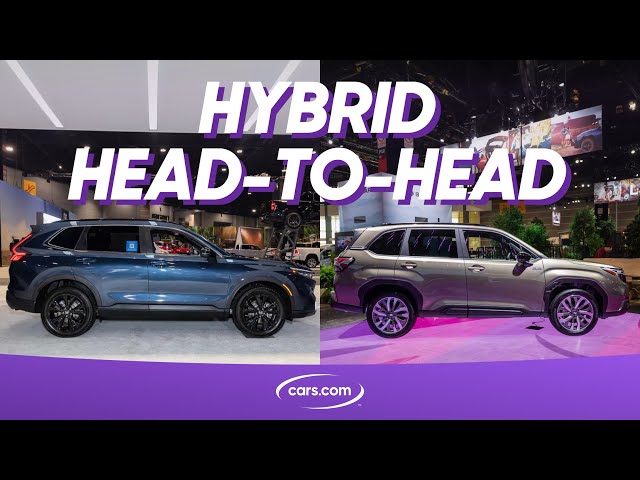 2025 Subaru Forester Hybrid Vs. 2025 Honda CR-V Hybrid