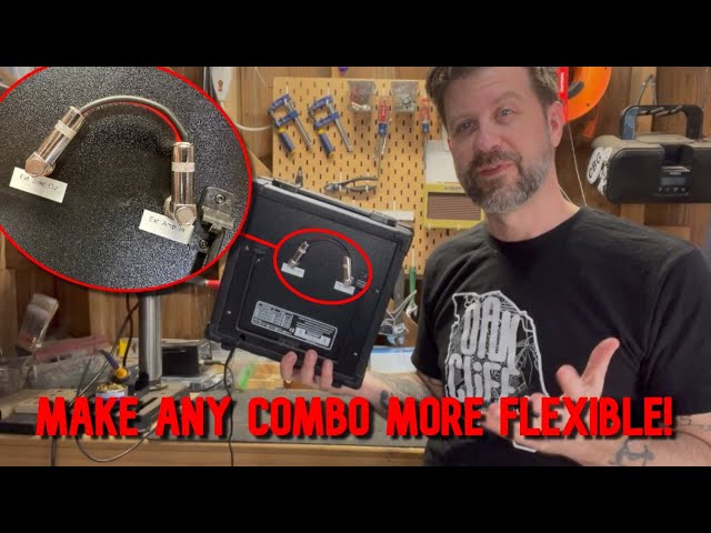 How To Add Speaker Out & Amp In Jacks To Any Guitar Combo!