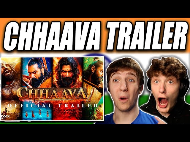 Chhaava Trailer REACTION!! Americans React to Indian Movie Trailer