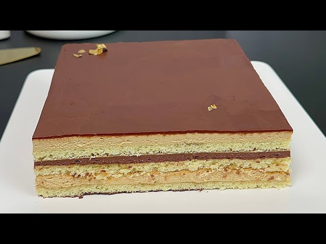 The Perfect Opera Cake: An Elegant Dessert to Make at Home! #frenchpastry