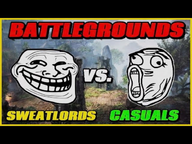 Eso | Sweatlords vs Casuals | Battlegrounds