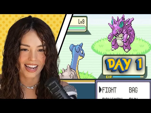 LIVE! IronMon NUZLOCKE day 1! racing to beat first gym against friends (multistreaming on twitch)