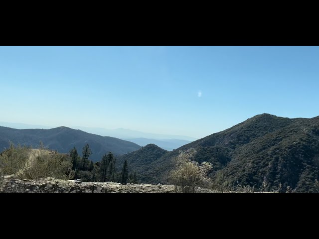 Driving up the mountains on HWY 38 to BIG BEAR, CA from REDLANDS, CA. Beautiful journey. 10/14/2021.