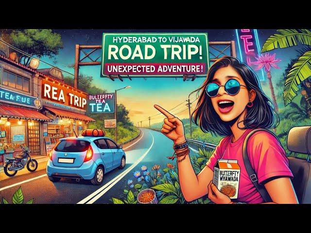 Hyderabad to Vijayawada Road Trip|Unexpected Travel Change!Best Highway | India Travel Vlog