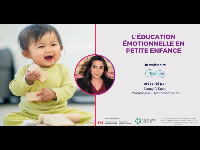 Webinaire - L'éducation émotionelle en petite enfance