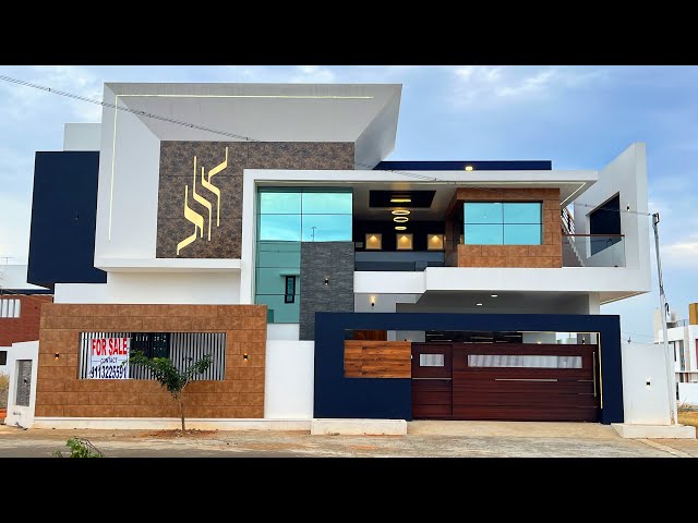 வீடு கட்டினா இப்படி கட்டுங்க😍🏡| அசத்தலான Architect Design 3BHK Duplex House with Stunning Interior