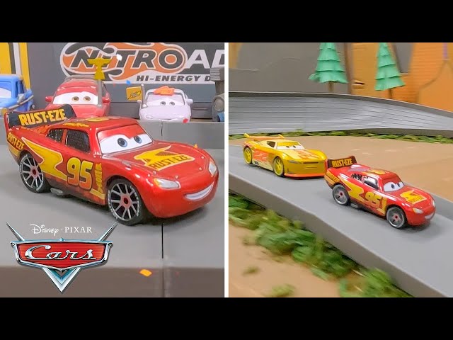 Lightning McQueen’s Comeback Victory Race vs GoGo Logano! | Pixar Cars