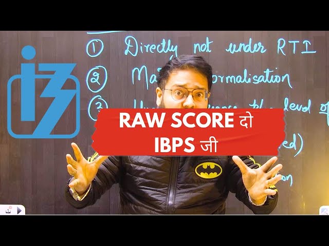 🛑 IBPS PO Normalization ने सपने चूर किए हैं ! | IBPS PO Normalization Issue ! IBPS जवाब दो | Harshal