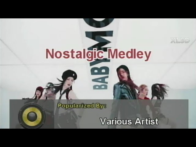 NOSTALGIC MEDLEY - Various Artists | Karaoke Version | Platinum Piano XL SD