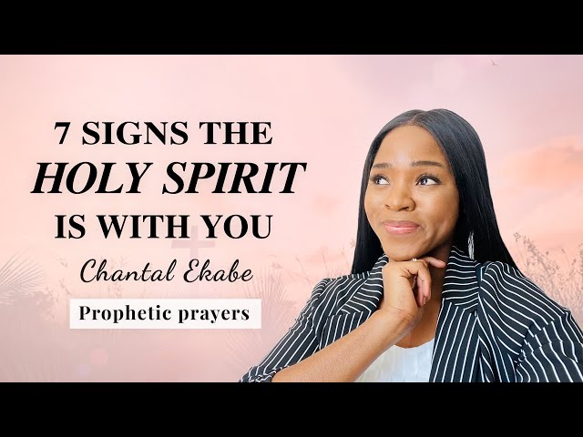 7 Strong Signs The Holy Spirit Is With You & He's The One Leading You.