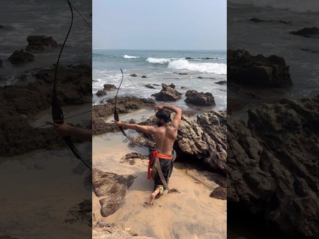 Indian Martialarts Archery axe #kalaripayattu #silambam #martialarts  #fitness #archery