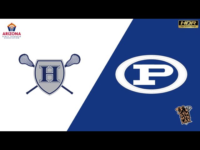 2024 Pinnacle vs Higley JV | HD HDR Replay | AGLA Girls Lacrosse | Feb 23