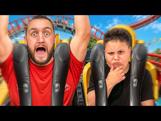 Taking The Rizzler On A Rollercoaster!