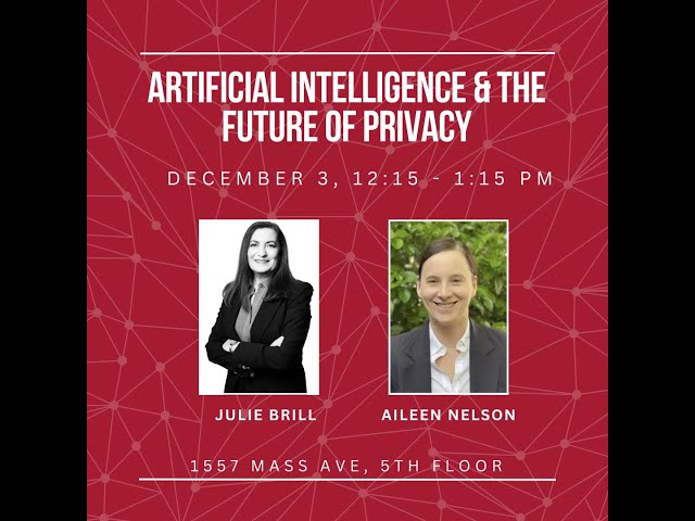 Artificial Intelligence & The Future of Privacy