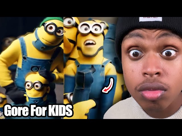 The DISTURBING TikTok Minion Gore Trend