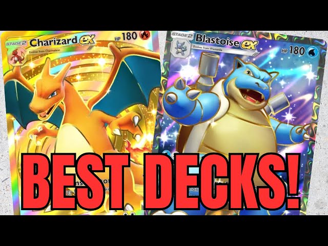 The BEST Charizard And Blastoise Decks In Pokemon TCG Pocket!