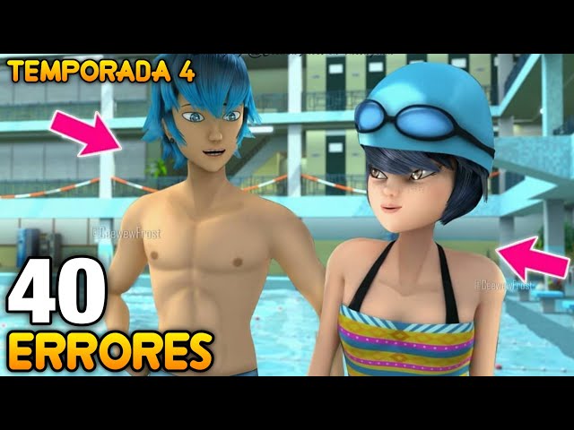 40 ABSURD MISTAKES and NON-SENSE OF Miraculous Ladybug Season 4 Part 6 - @Nathaniel FD