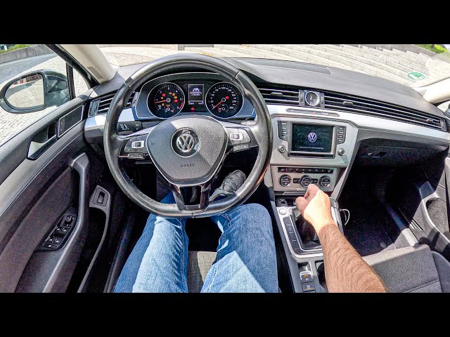 2015 Volkswagen Passat B8 [2.0 TDI 150Hp] |0-100| POV Test Drive #2069 Joe Black