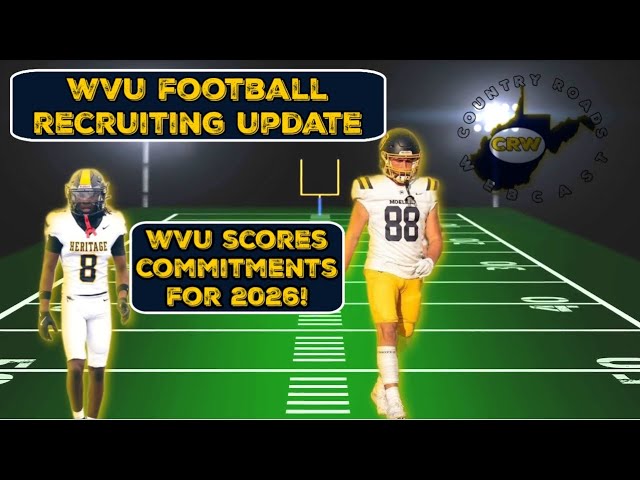 WR & TE Launch WVU's 2026 Class! | WVU Football Recruiting Update | West Virginia Mountaineers