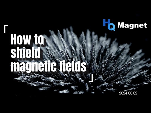 How to shield the magnetic field of permanent magnets?