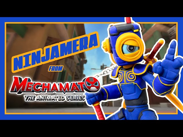 Ninjamera | Mechamato The Animated Series | Cartoon Network | Seni Tanah Liat / Polymer Clay