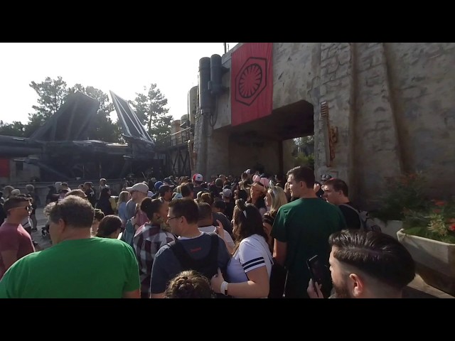 Galaxy's Edge entrance 180 VR 3D 5K