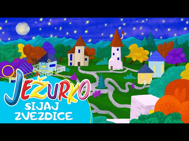 SIJAJ ZVEZDICE  // USPAVANKA // PESMICE ZA DECU // DJECIJE PJESMICE // @Jezurko //