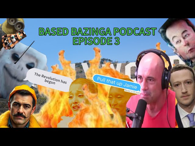 Joe Rogan Is Garbage - Based Bazinga Podcast Episode 3 (DAY 1478)