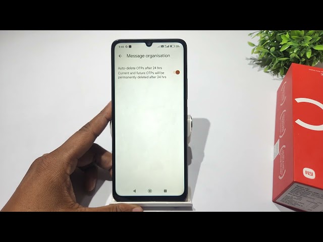 how to Auto delete otp after 24 in redmi 14c | redmi 14 me spam message protection kaise on kare