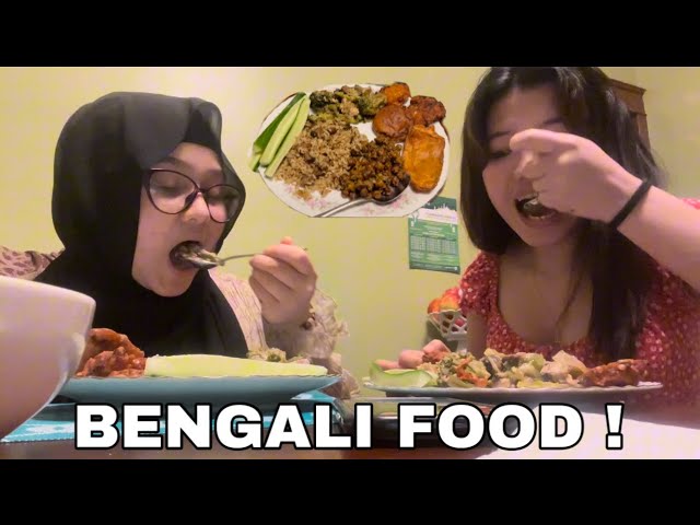 RAMADAN and I tried eating BENGALI FOOD with my BANGLADESH MUSLIM BESTIE !