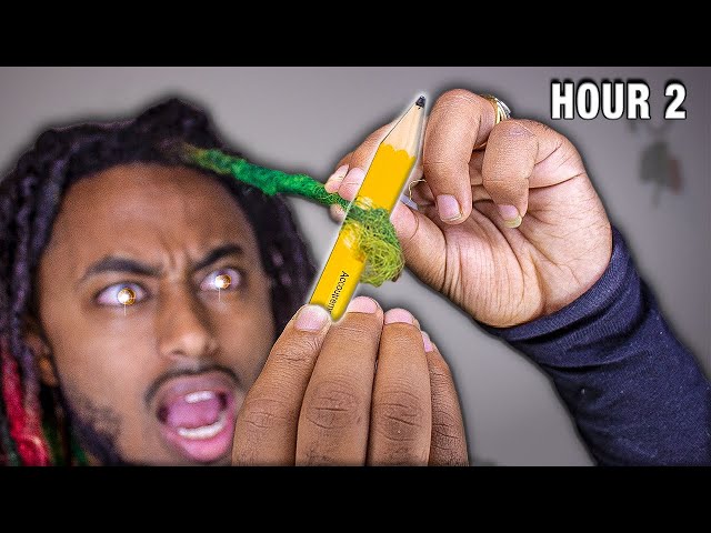 Combing Dreadlocks With a Pencil ✏️ FULL VIDEO