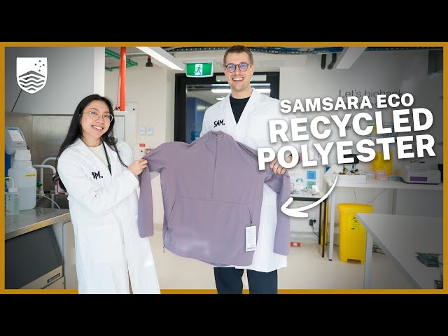 How Samsara Eco made a jacket with Lululemon from enzymatically recycled polyester