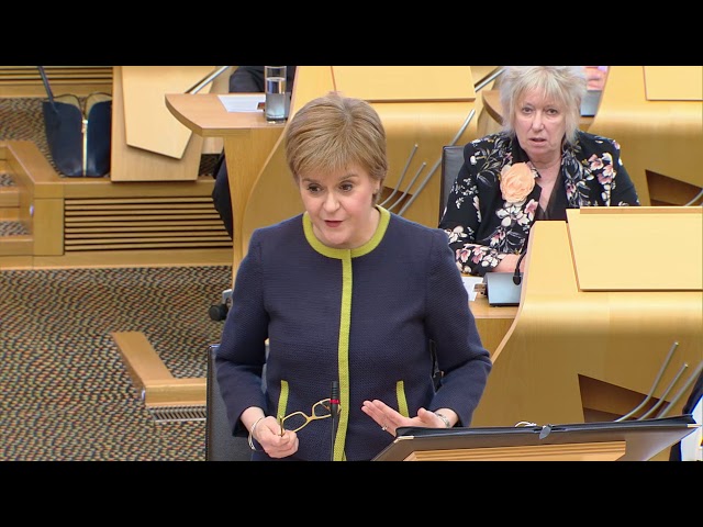 First Minister's Questions - 19 April 2018