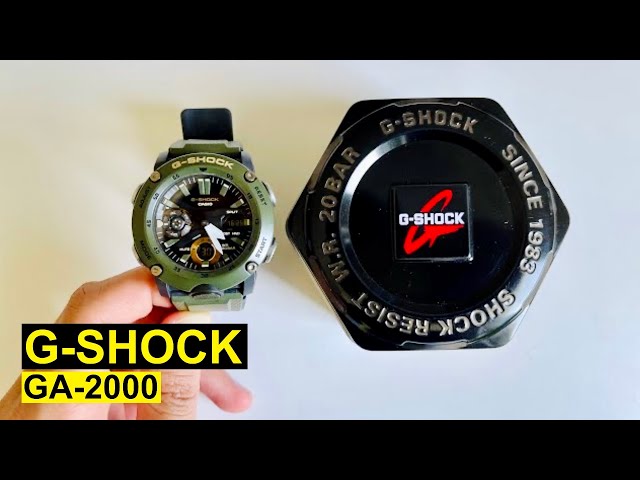 G-SHOCK GA-2000 🧐 QUALITY-PRICE WATCH?