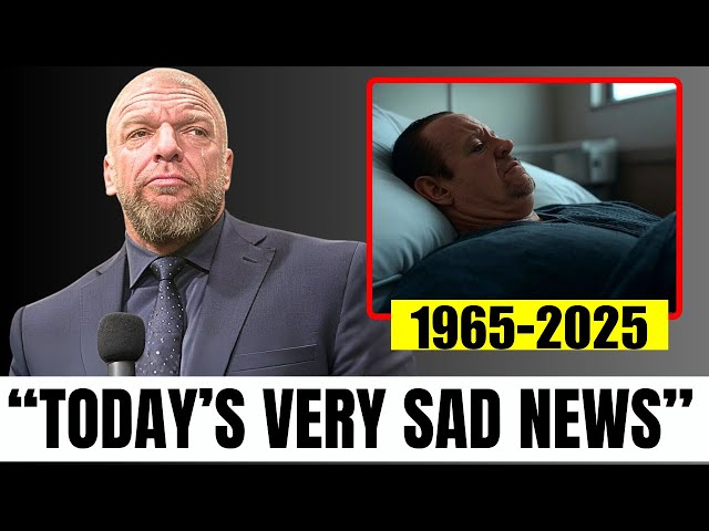 "Triple H Breaks Down in Tears as He Shares Heartbreaking News About The Undertaker 💔"