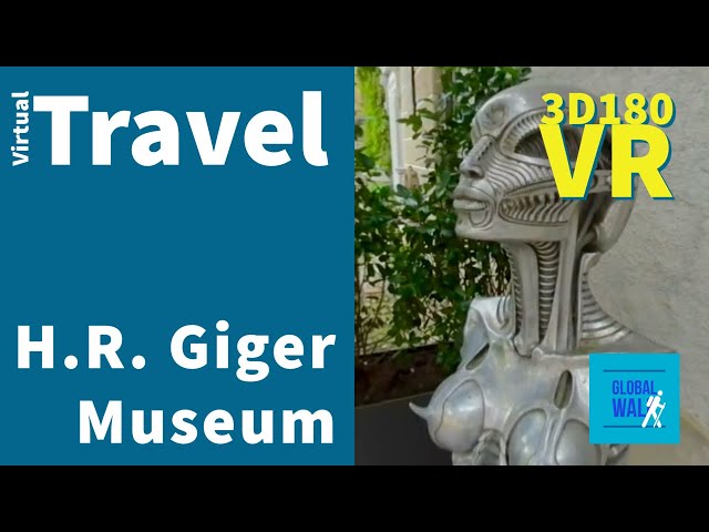 [3D180 VR] The HR Giger Museum: A Must-See Attraction for Alien Lovers