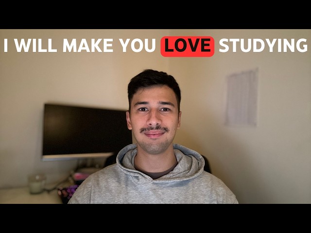 Learning to love studying is easy, actually