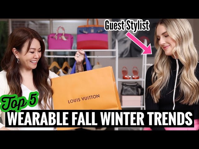 TOP 5 FALL WINTER TRENDS 2022/23 * Wearable For Any Height* + LV BAG REVEAL 🧡