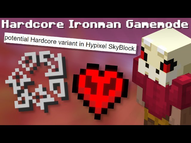 New Hardcore Ironman Gamemode Survey + Thoughts! (Hypixel Skyblock News)