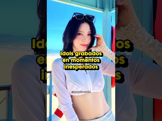 K-POP IDOLS GRABADO en MOMENTOS INESPERADOS😱⁉️ #kpop #gidle #twice #nmixx #itzy #ive #lisa #rosé