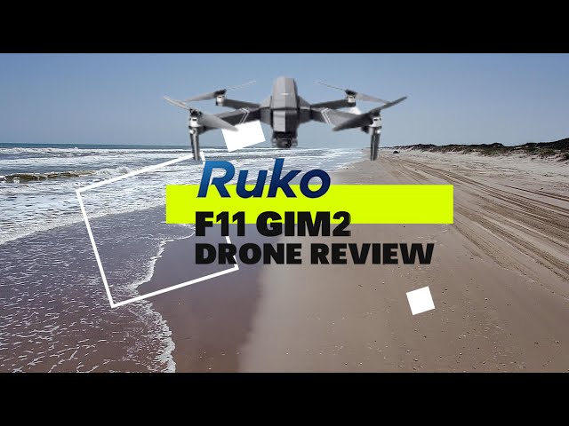 Ruko F11 GIM2 Drone Reviewed at the BEACH!