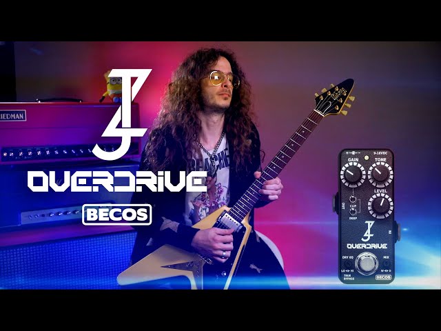 BECOS Ziffer Overdrive – Jordan Ziff Signature MINI Overdrive Pedal