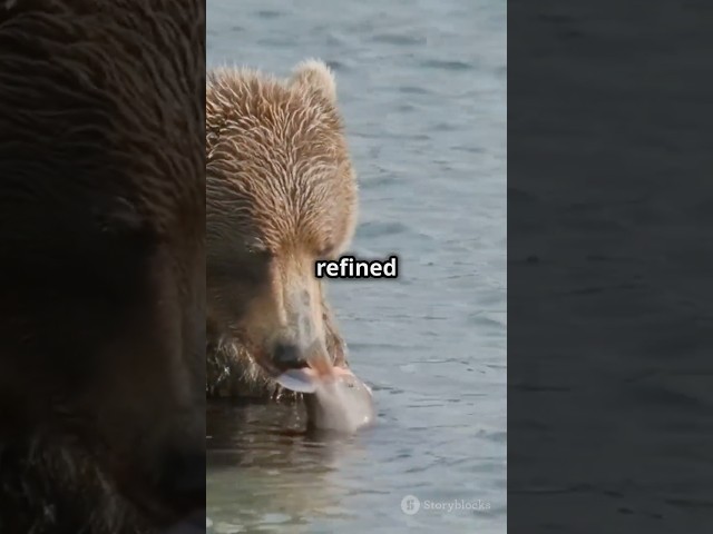 Grizzly Bears' Sushi Feast #shorts #bear #trending #shortvideo #youtubeshorts