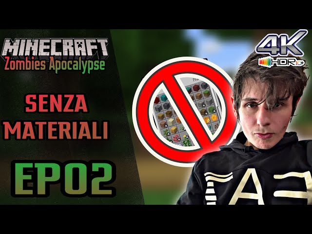 Minecraft | Senza Materiali EP02 [4k 60fps HDR]