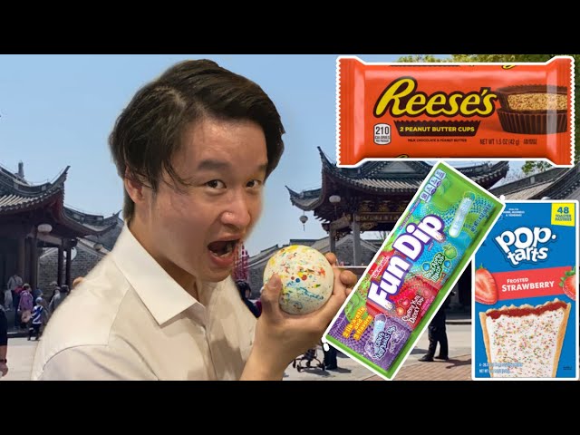 Chinese People Try American Candy for the first time