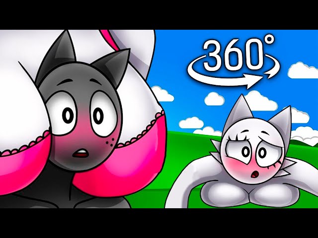 Gray & Pinki SUS | Incredibox Sprunki 360° VR Animation | Wenda x Gray Funny moments