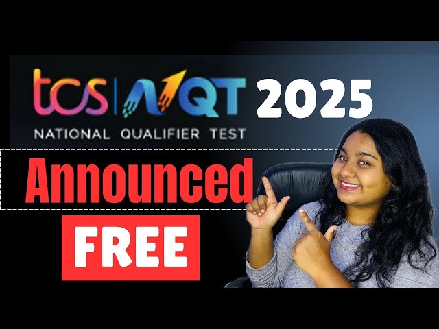 Finally TCS Free NQT Hiring announced | TCS NQT 2025 Registration |TCS off campus drive|TCS free NQT